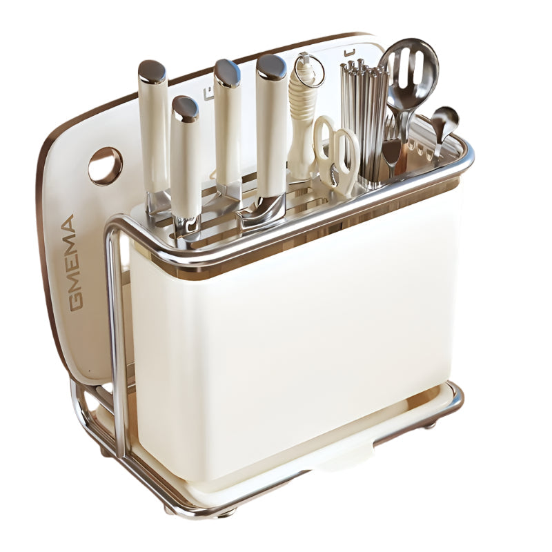 Organisateur de couteaux et ustensiles – Rack de cuisine